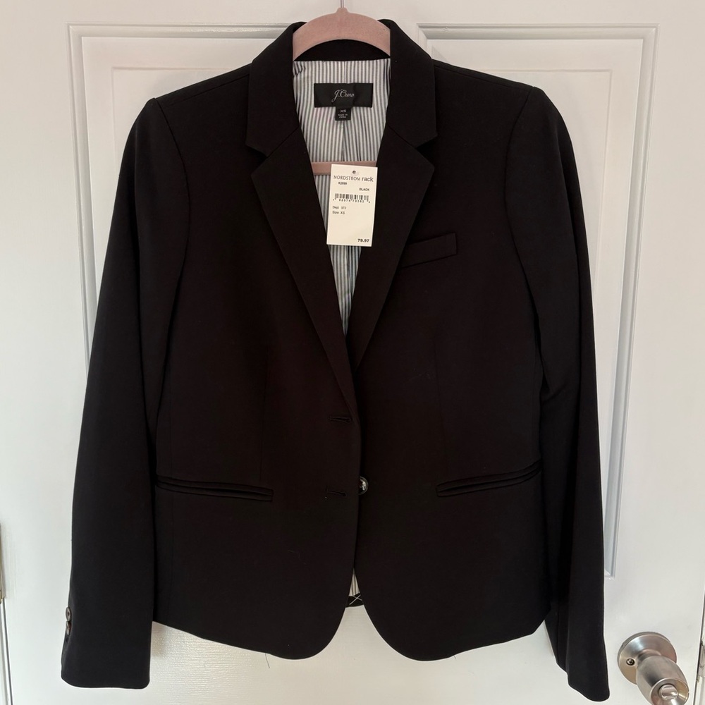 J. Crew Women's Blazer - Black - size XS